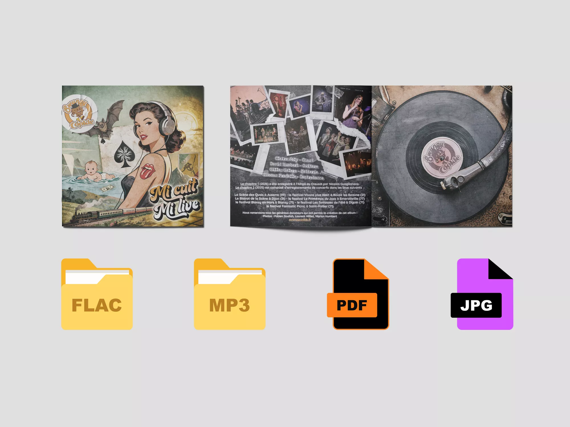 Album "Mi cuit mi ilve" en téléchargement